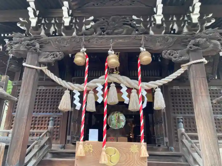 溝口神社の本殿・本堂