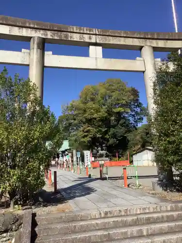 城山八幡宮の鳥居