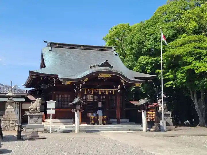 片山八幡神社の本殿・本堂