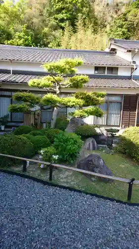 大林寺の庭園