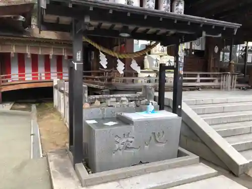 田村神社の手水