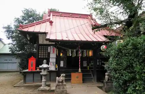 染井稲荷神社の本殿・本堂