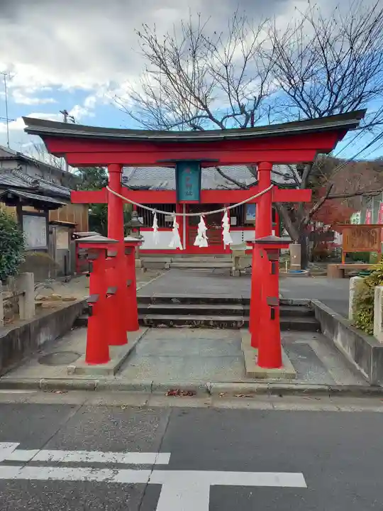 厳島神社(長尾弁財天)の鳥居