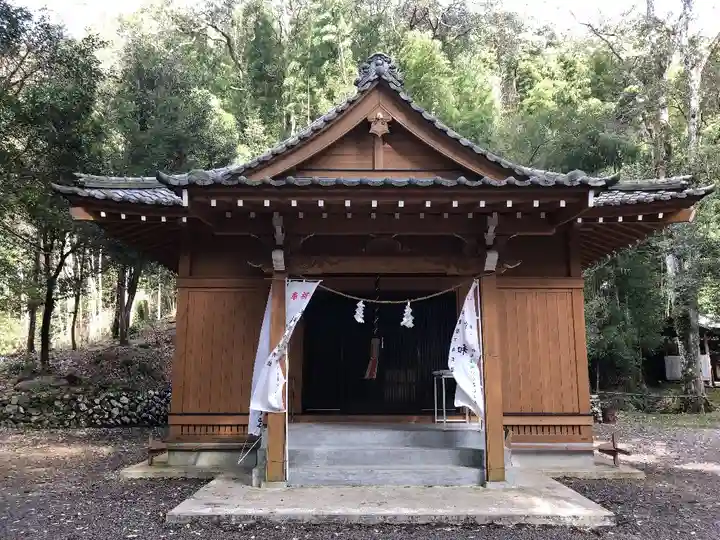 銀鏡神社の本殿・本堂