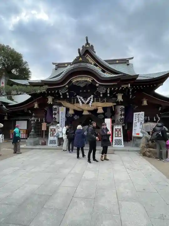 櫛田神社の本殿・本堂