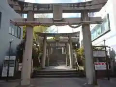 岡田神社の鳥居