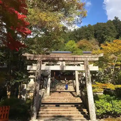 古峯神社の鳥居