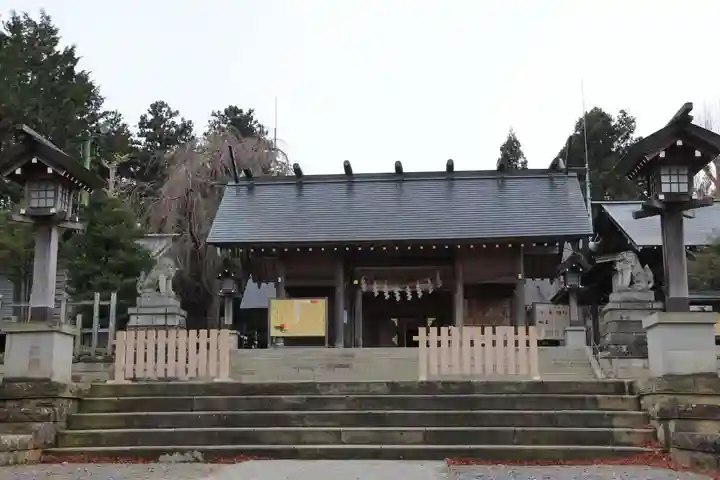 開成山大神宮の山門・神門