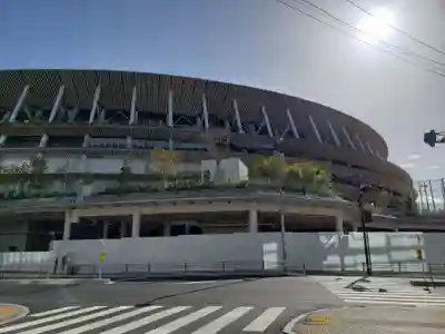 鳩森八幡神社の周辺