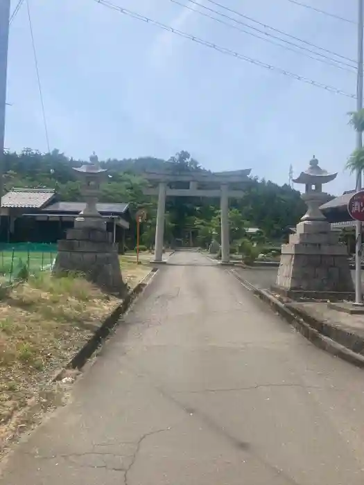 須部神社の鳥居