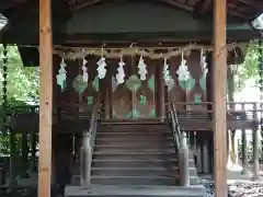 六軒神社の本殿