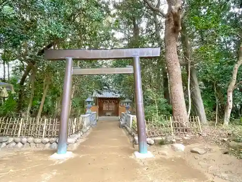 米之庄神社の鳥居