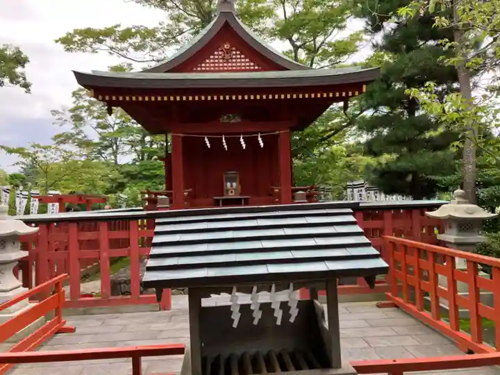 旗上弁財天社の本殿・本堂