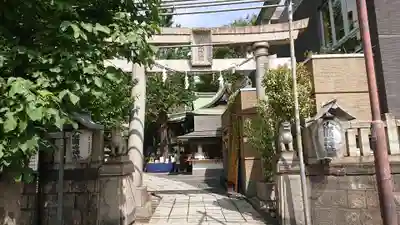 小野照崎神社の鳥居