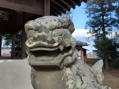 吉福八幡神社の狛犬