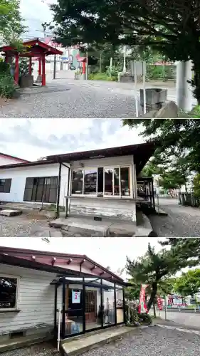 函館厳島神社の庭園