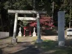 神長神社の鳥居