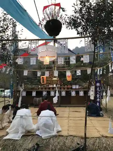 尾八重神社のお祭り