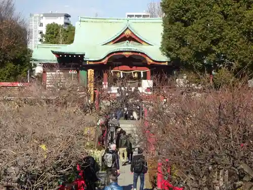 亀戸天神社の本殿・本堂