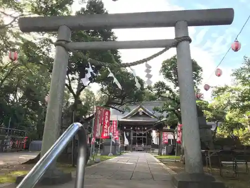 大生郷天満宮の鳥居