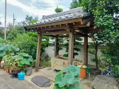 正覚寺の手水舎