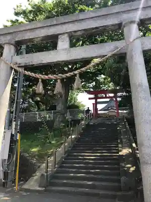 大間稲荷神社の鳥居