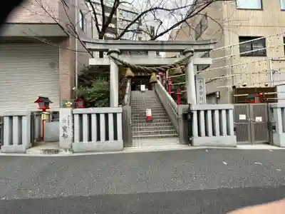 十番稲荷神社の鳥居