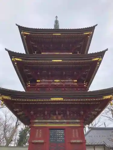 不動院(板橋不動尊)の塔