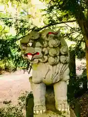 阿夫利神社の狛犬