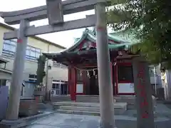 篠原稲荷神社の鳥居