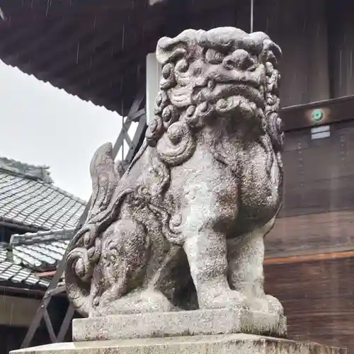 業葉神社の狛犬