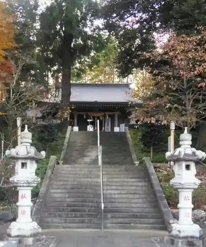 中氷川神社の塔