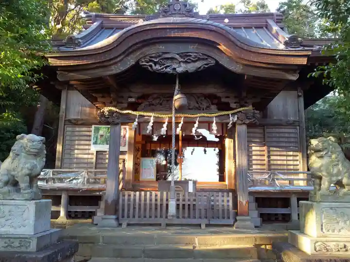 居神神社の本殿・本堂