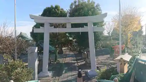 町田天満宮の鳥居