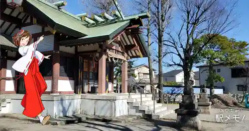 上小松天祖神社の本殿・本堂