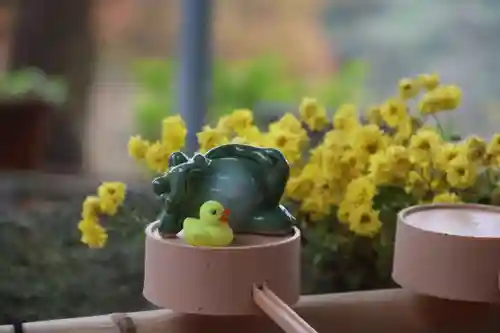 阿久津「田村神社」（郡山市阿久津町）旧社名：伊豆箱根三嶋三社の手水舎