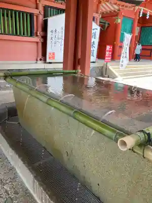 富士山本宮浅間大社の手水舎