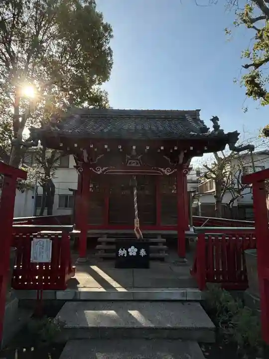 北野天神(仲六郷北野神社)の本殿・本堂