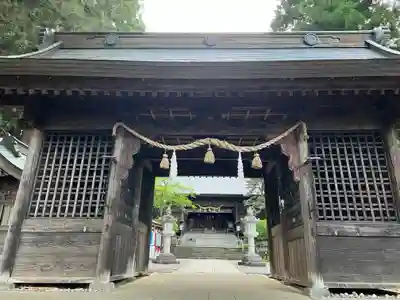 河口浅間神社の山門・神門