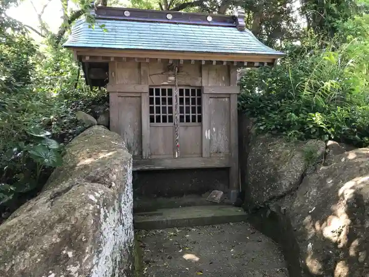 神社(名称不明)の本殿・本堂
