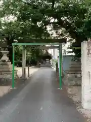 春日寺神明社の鳥居