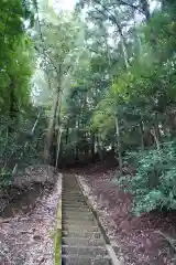 帳附神社の景色