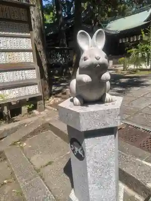 岡崎神社の狛犬