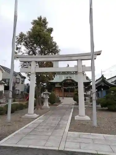 三輪神社の鳥居