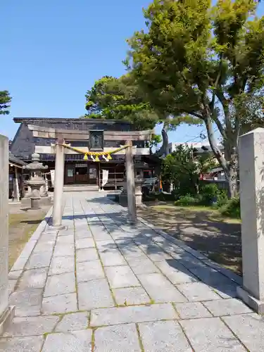 犀川神社の鳥居