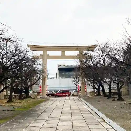 大阪護國神社の鳥居