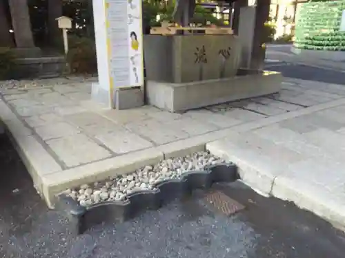 松陰神社の手水