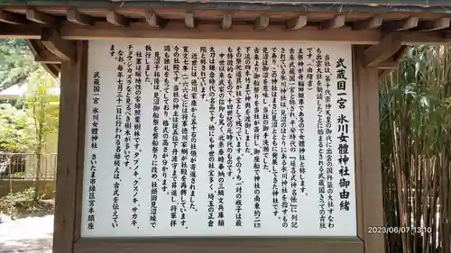 氷川女體神社(埼玉県)