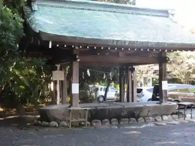 靜岡縣護國神社の手水舎