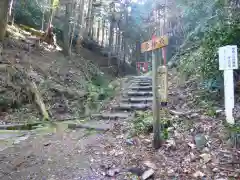 焼森山雷神神社の景色